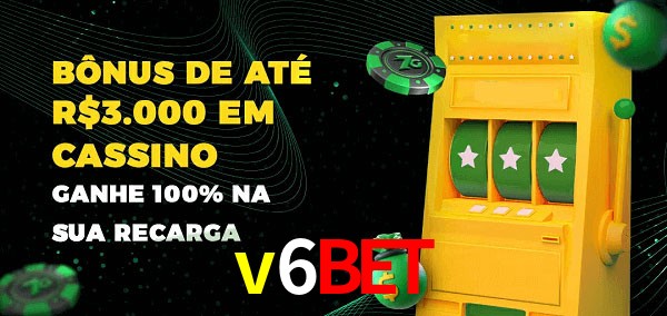 v6bet melhor bônus de depósito
